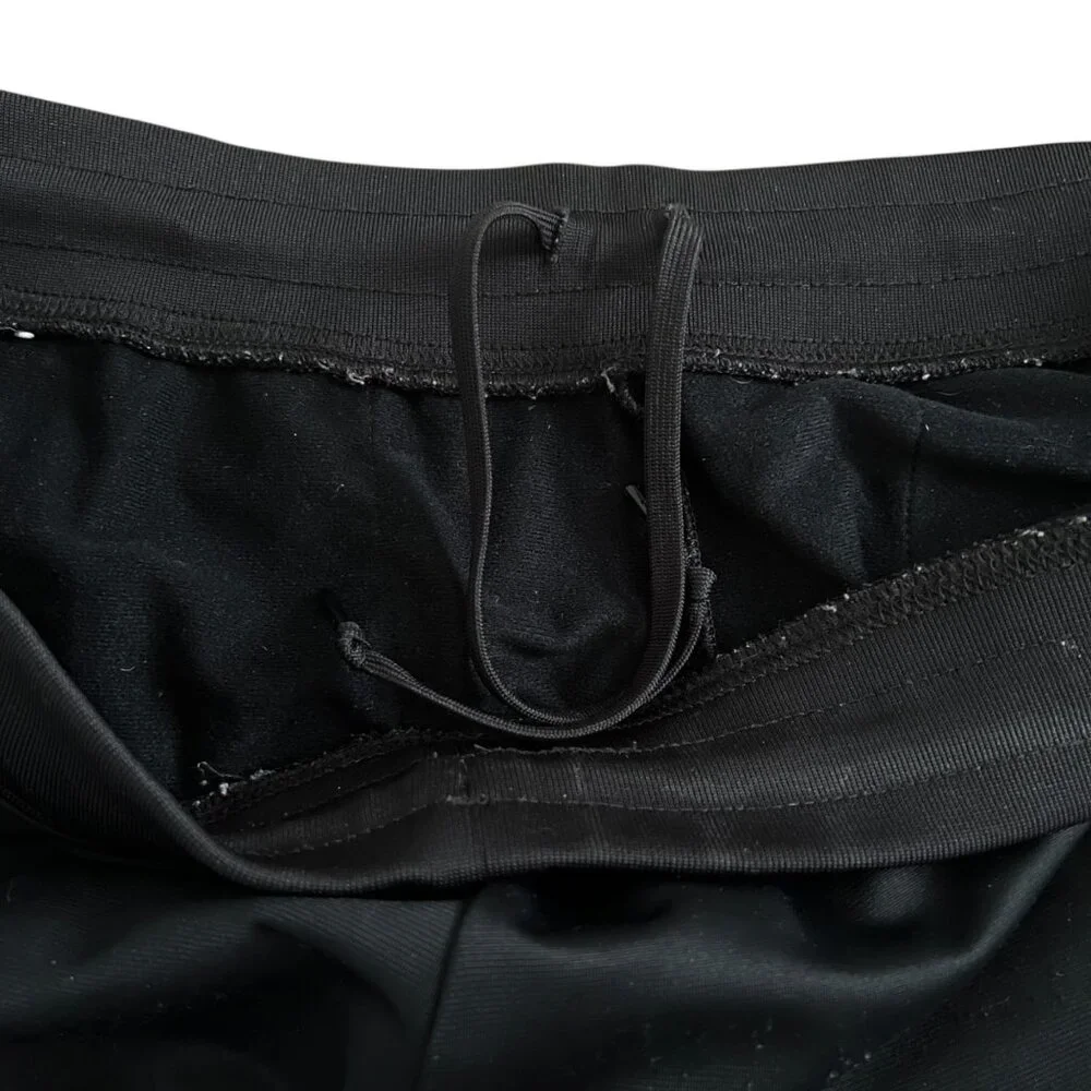 Nike‎ Track Pants Men XL Black Sporty Joggers Side Piping Activewear